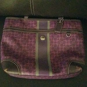 Coach Bags - Coach bag - purple and brown Coach Bags - Coach bag - purple and brown